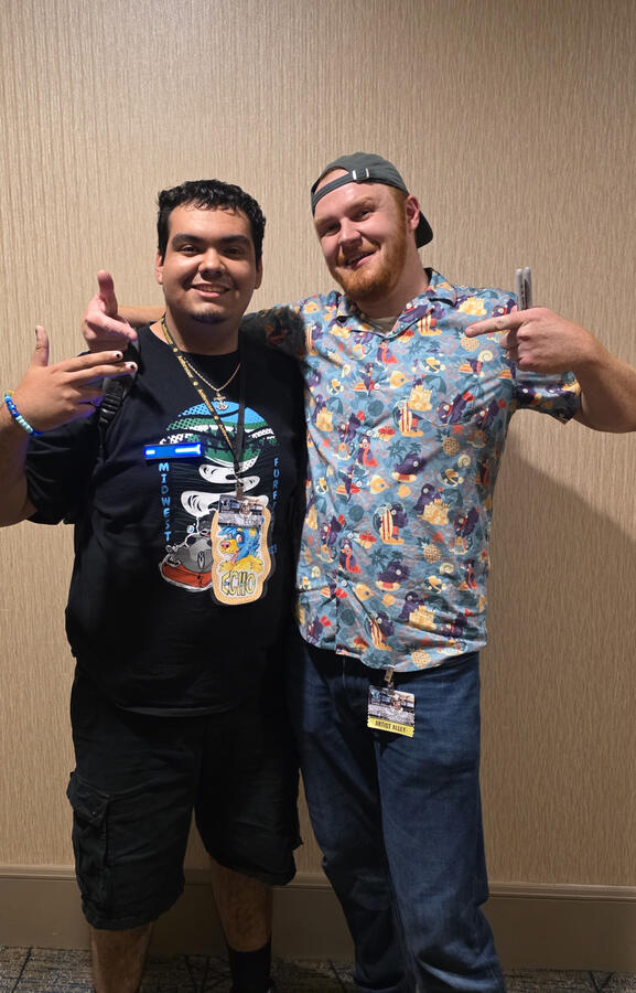 Pins and badge I bought.